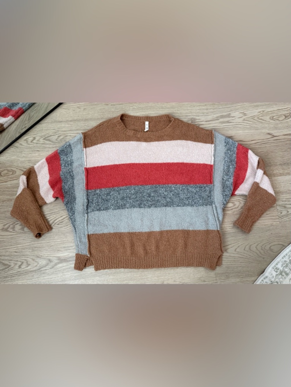 Wishlist Striped Crewneck Sweater